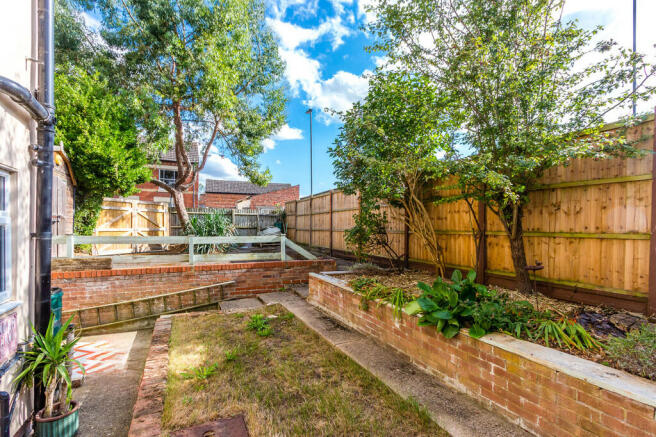 Rear garden