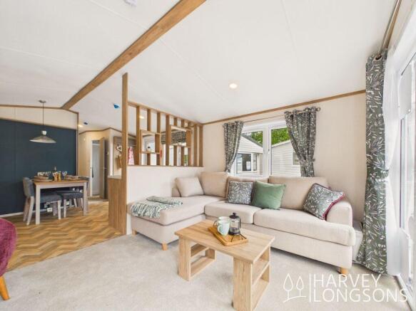 L-Shaped Sofa in the Regal Hemsworth Holiday Lodge
