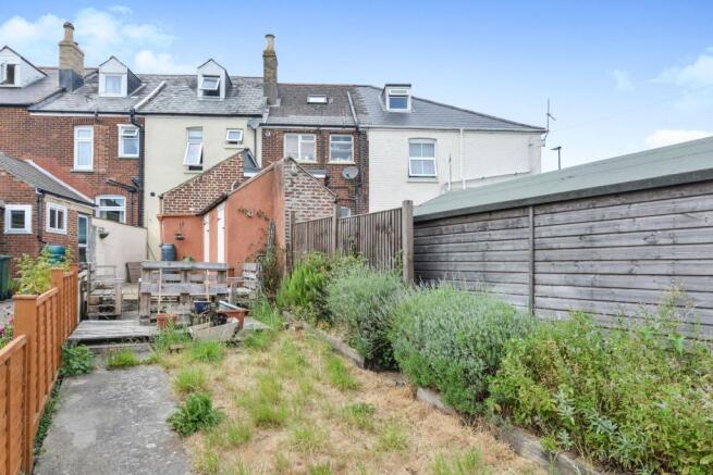 Rear of Property