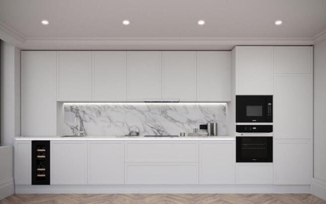 CGI Imagery of Kitchen