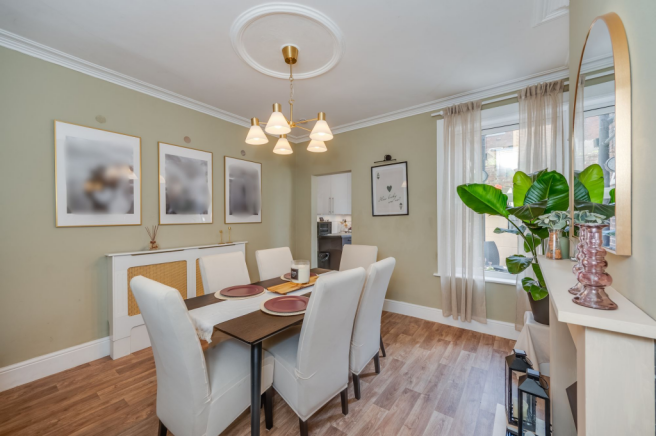 SITTING ROOM DINING ROOM AND KITCHEN