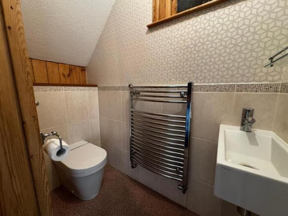 Understairs toilet