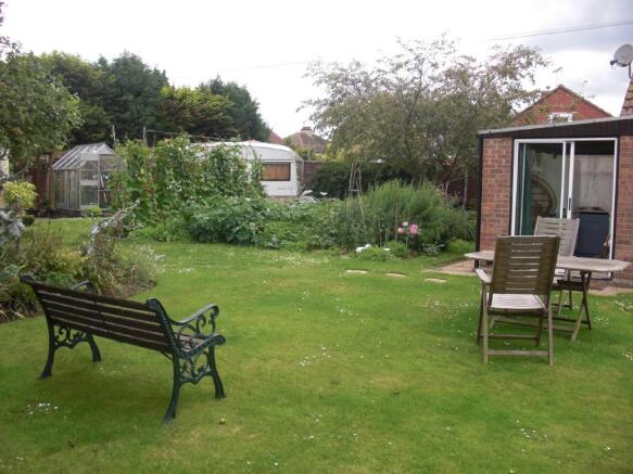 Rear garden