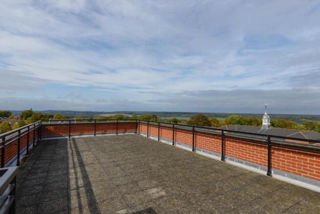 Roof garden with stu