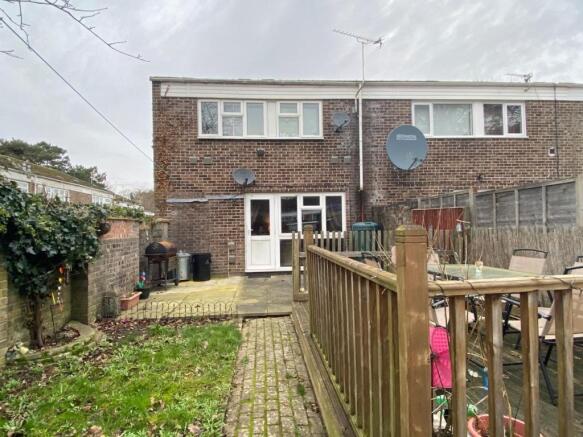 Rear of Property