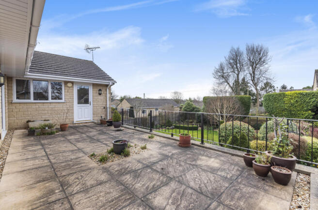 Rear Patio