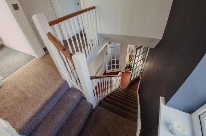 Staircase to first floor