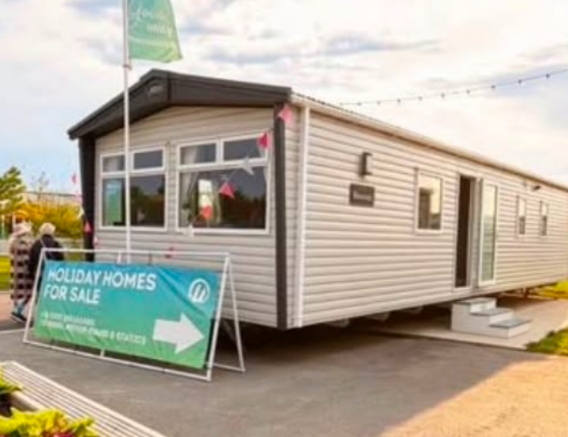 Exterior Of The 2026 Abi St David Holiday Caravan