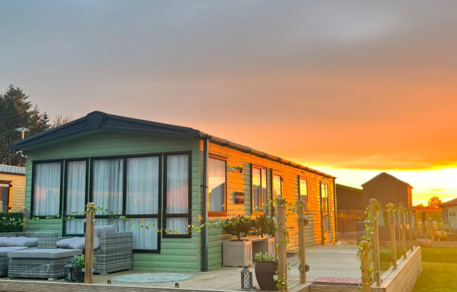 Exterior Of The Abi Sunningdale Holiday Caravan Fo