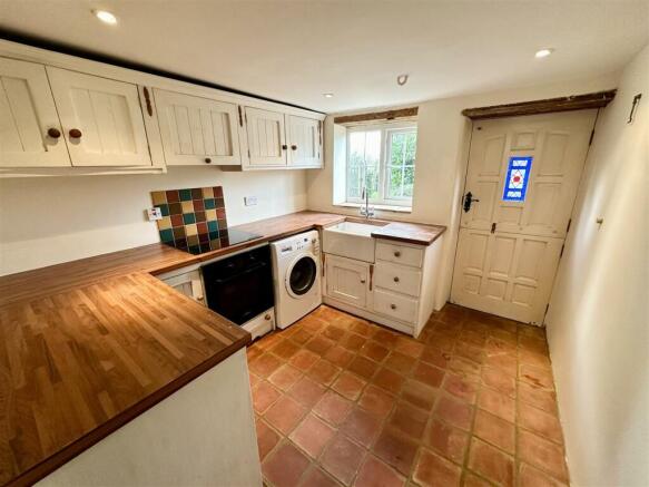 kitchen with stable style door.JPEG