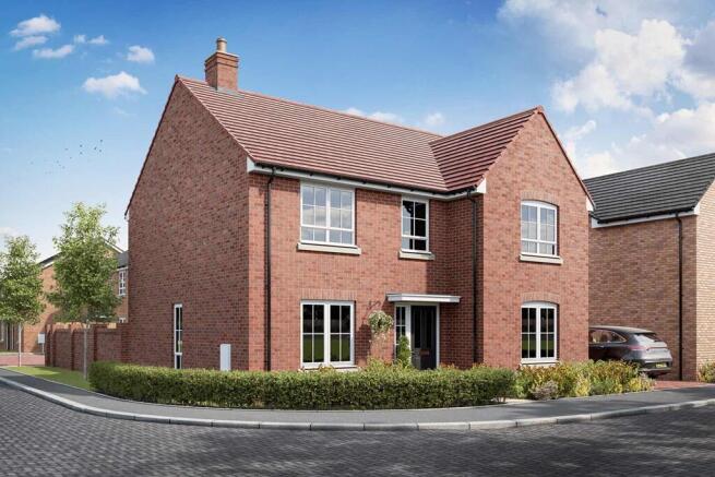 Artist's impression of a typical Shilford home