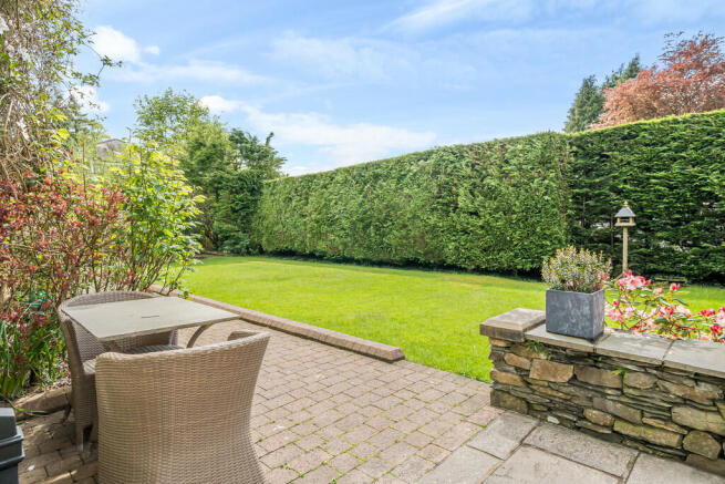 Patio and garden