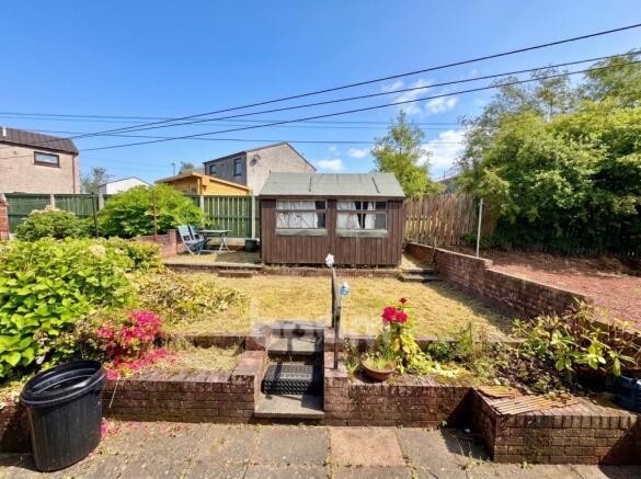St Margarets Avenue, Dalry rear garden