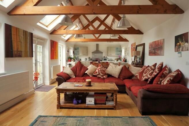 Open plan living room
