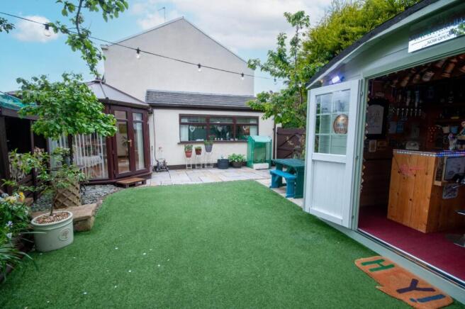 Outside - Private Side Garden
