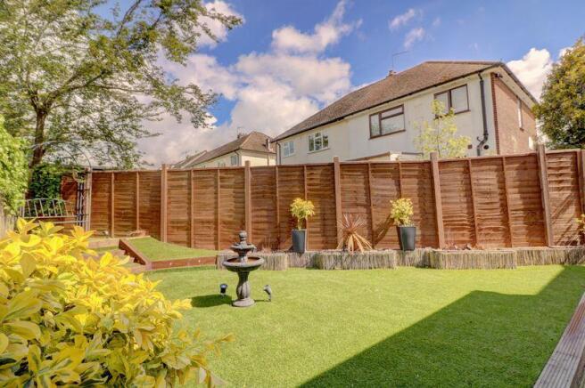 Rear garden