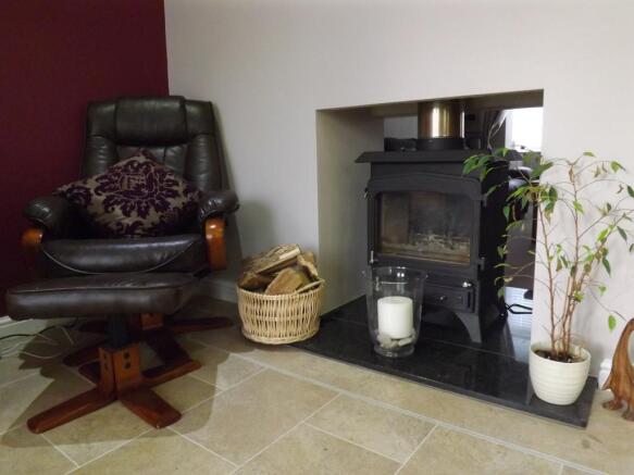 Feature fireplace