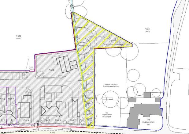 retained land