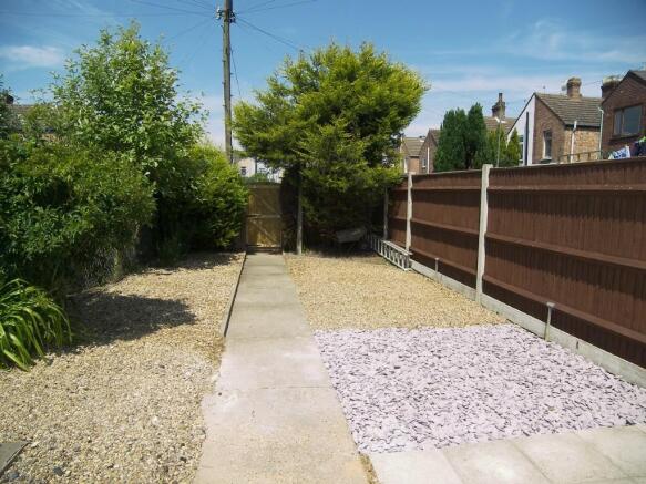 Rear of Property
