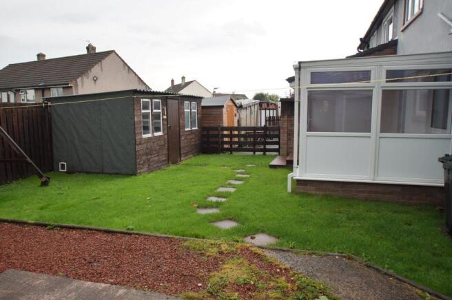 Rear garden