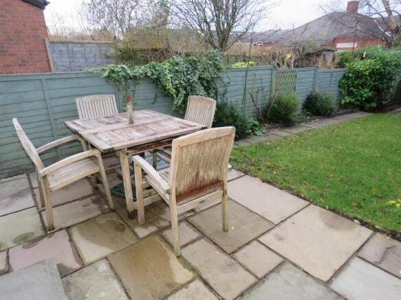 Rear garden
