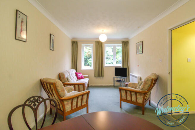 Sitting & dining room with lovely leafy views