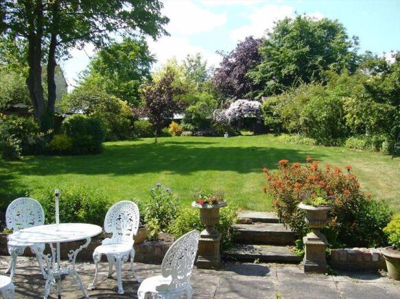 Rear garden