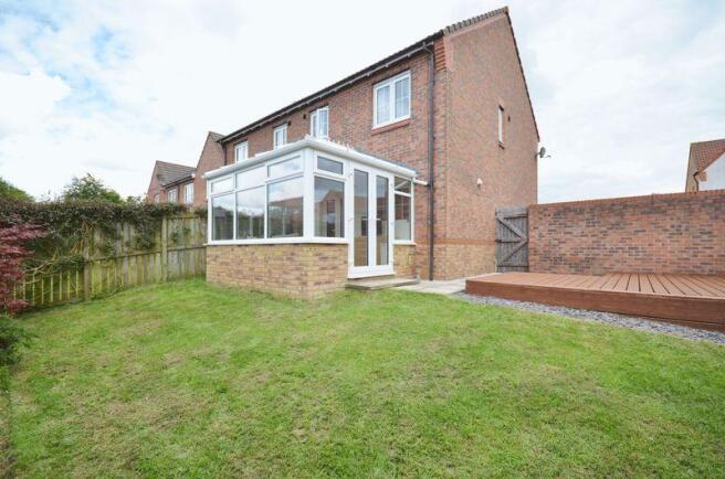 Rear garden
