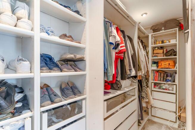Walk in wardrobe
