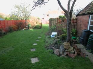 Rear garden