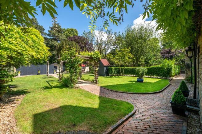 Rear garden