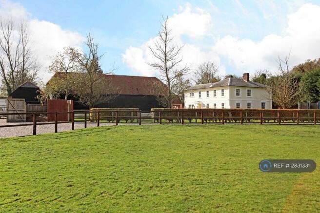House And Barn From Paddocks