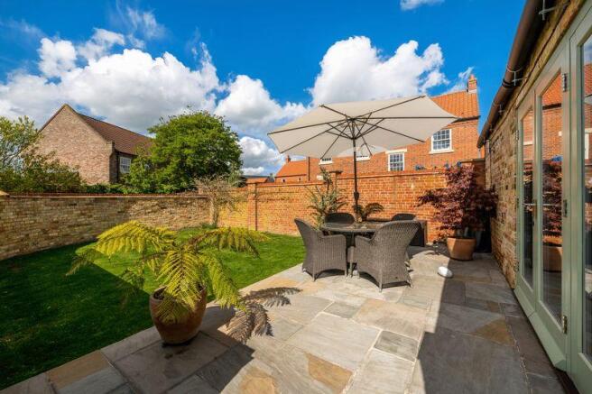 Patio and garden