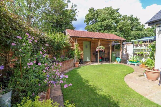 Rear garden