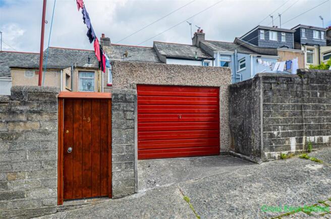 Rear Garden & Garage