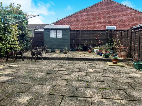 Private Rear Garden