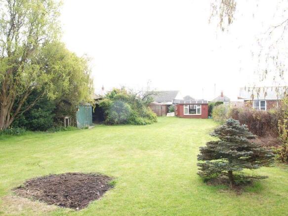 Rear garden