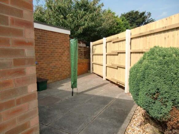 Rear Patio