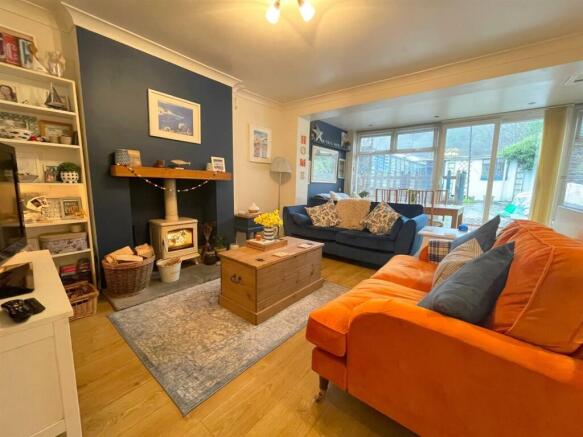 Open plan kitchen/living room/dining room