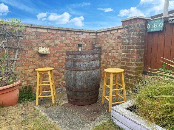 Rear garden