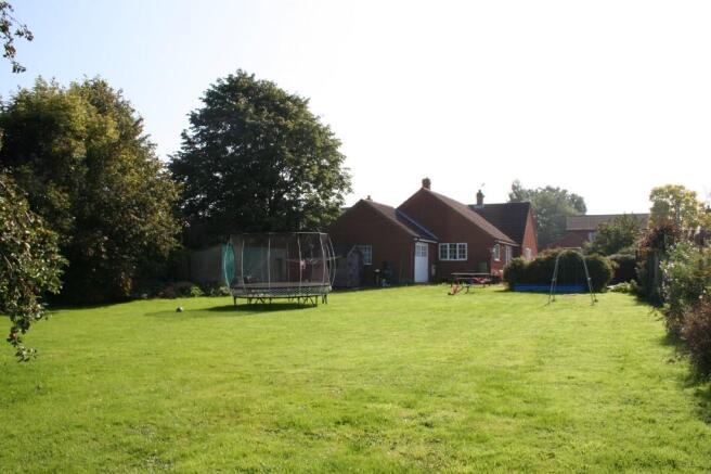 Rear garden
