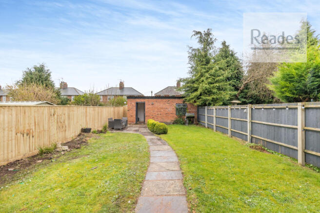 Rear garden