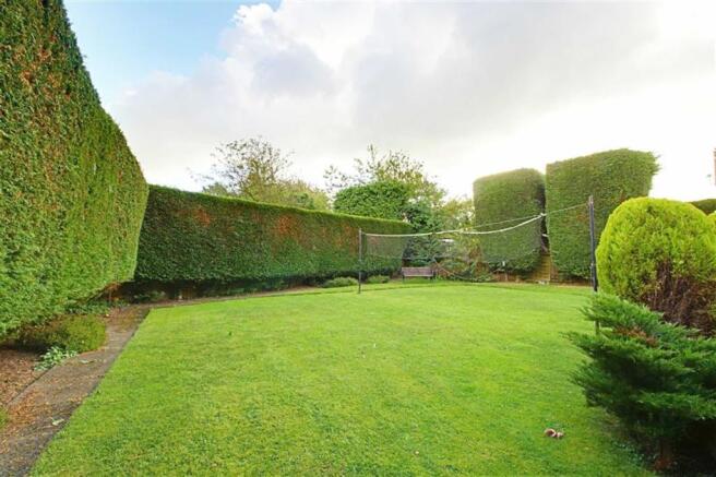 Rear garden