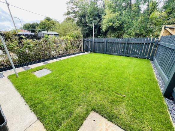 Rear garden