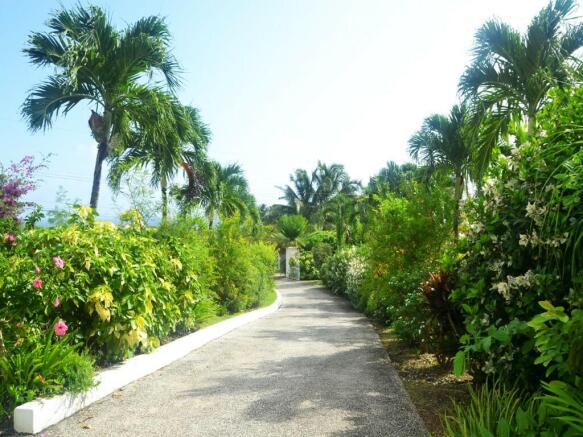 Entrance to property