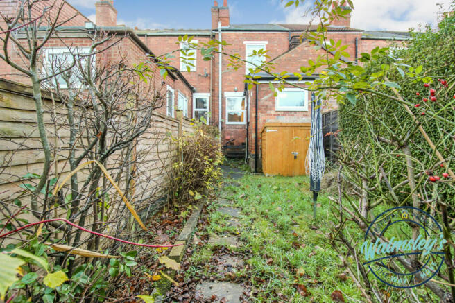 Gardens and rear elevation