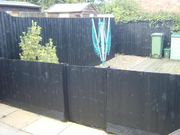 Rear garden