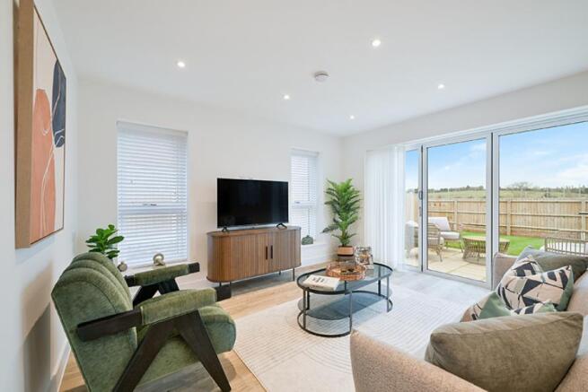 Hollymead Square - Plot 50 The  Buxton - Living Area