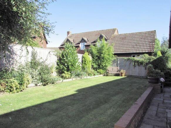 Rear garden