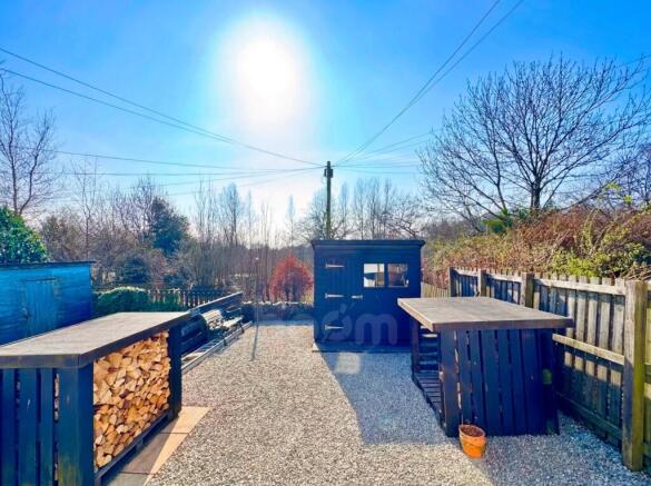 Dunlop Road, Barrmill rear garden